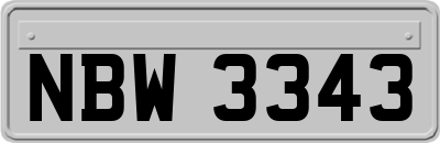 NBW3343