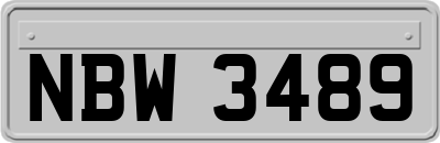 NBW3489
