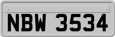 NBW3534