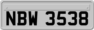 NBW3538