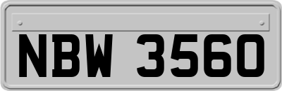NBW3560