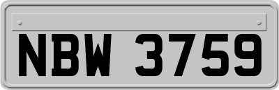 NBW3759