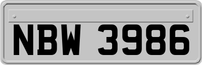 NBW3986