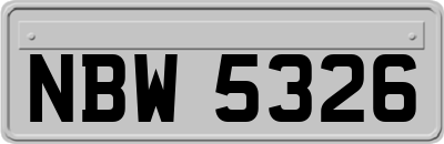 NBW5326