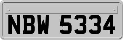 NBW5334