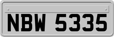 NBW5335