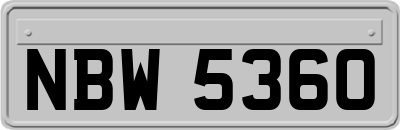NBW5360