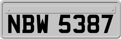 NBW5387