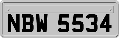 NBW5534