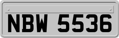 NBW5536