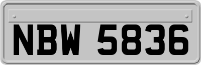 NBW5836