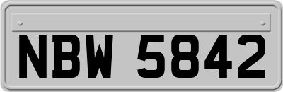 NBW5842