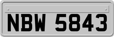 NBW5843