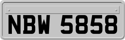 NBW5858