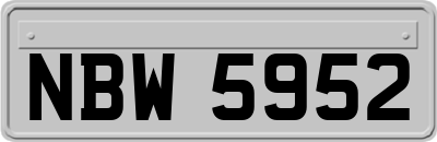 NBW5952
