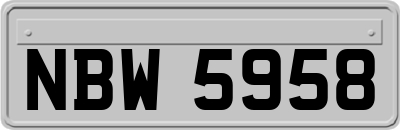 NBW5958