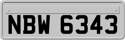 NBW6343