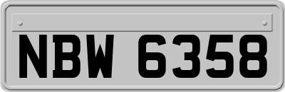 NBW6358