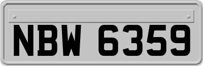 NBW6359