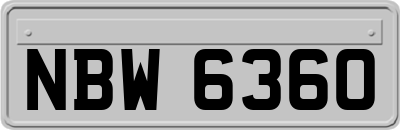 NBW6360