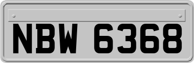 NBW6368