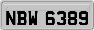 NBW6389