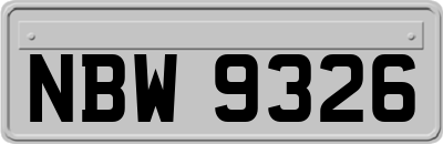 NBW9326