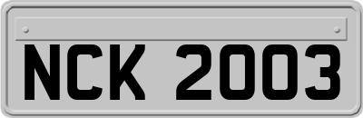 NCK2003