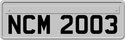 NCM2003