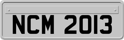 NCM2013
