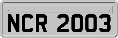 NCR2003