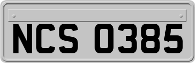 NCS0385
