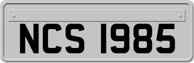 NCS1985