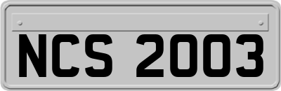 NCS2003