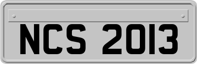 NCS2013