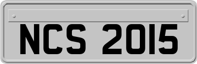 NCS2015