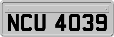 NCU4039