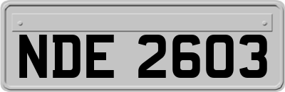 NDE2603