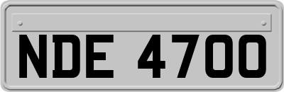 NDE4700