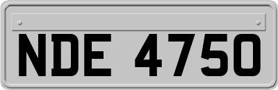 NDE4750