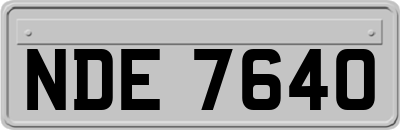 NDE7640