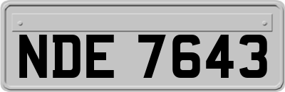 NDE7643