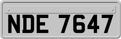 NDE7647