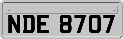 NDE8707