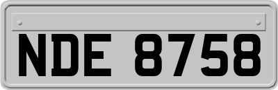 NDE8758