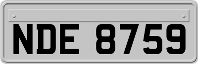 NDE8759