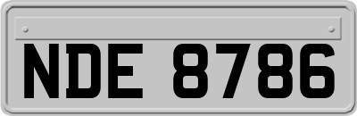 NDE8786