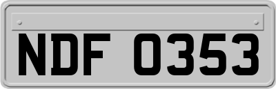 NDF0353