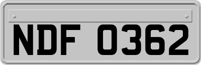 NDF0362