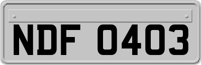 NDF0403